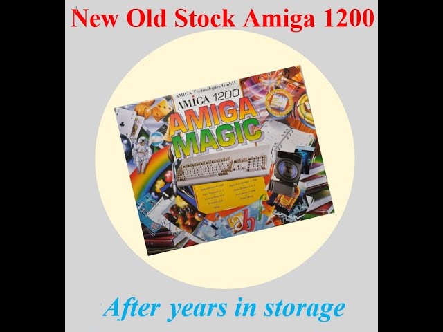 Commodore Cave - New Old Stock Amiga 1200 Magic Packs 17 years stored in India.