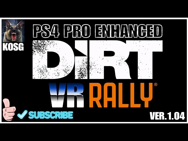 DIRT RALLY VR PS4 PRO ENHANCED Ver. 1.04 G29/Magnetic Shifters/Inverted Pedals/ Brake mod
