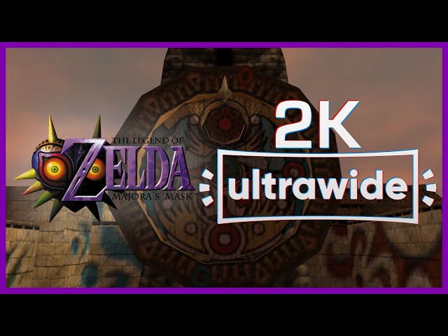 The Legend Of Zelda Majora's Mask 21:9 2K 60FPS | Native PC