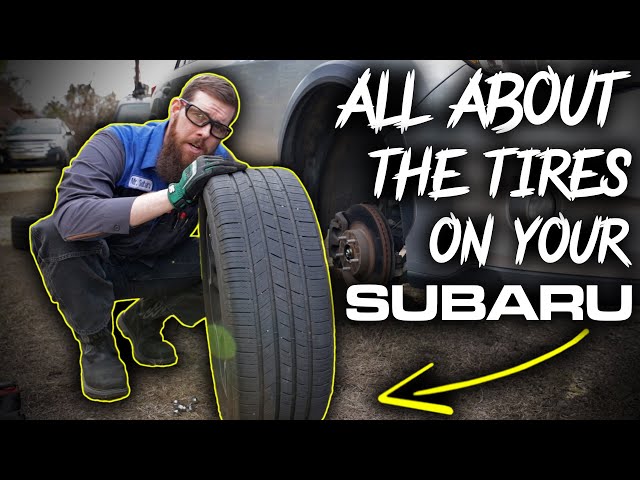 Subaru Tires! All About - Rotations, Tread Wear, Do You Really Have To Replace All 4 At A Time?!