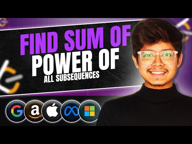 3082. Find the Sum of the Power of All Subsequences | 0-1 knapsack DP | Binary Exponentiation