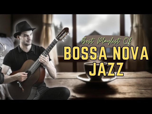 Wednesday Rainy Morning With Soft Jazz Music ☕ Bossa Nova Jazz Instrumental for Work, Study, Chill