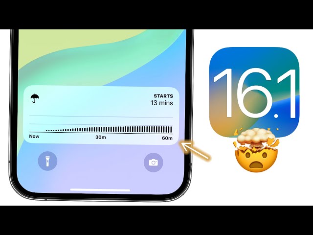 iOS 16.1 Released - What's New?