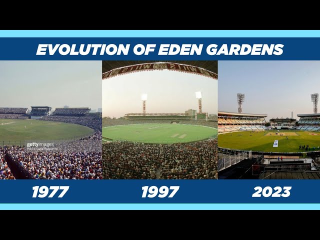 Evolution of Eden Gardens (1861-2023)