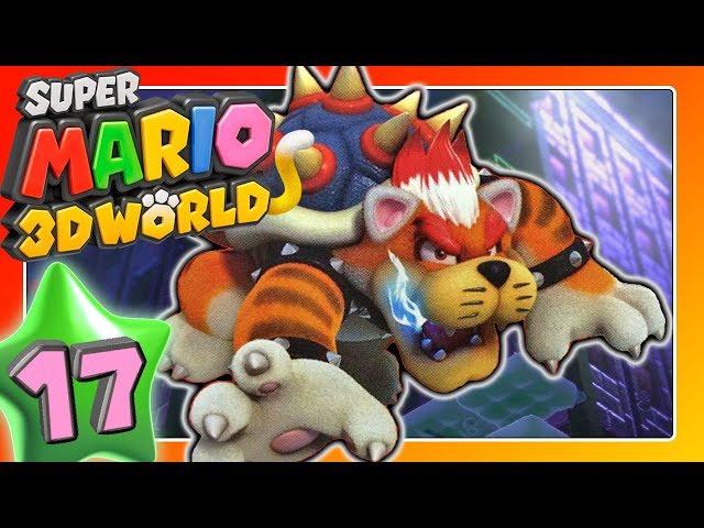 SUPER MARIO 3D WORLD 🐱 Part 17: Krallenscharfes Wolkenkratzer-Finale gegen Meowser
