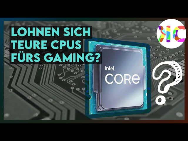 Warum sich ein Intel i7 oder i9 Prozessor zum Gaming nicht lohnt!