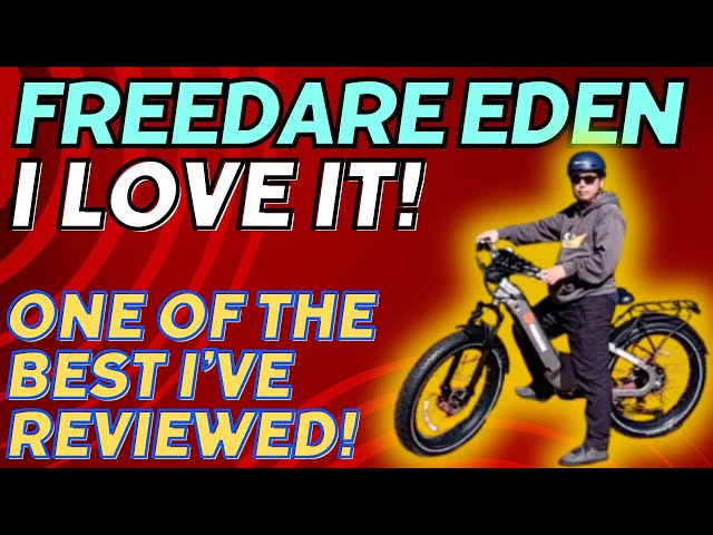 FREEDARE EDEN - Top Quality Name Brand Components, Super Price, Anti-Theft GPS Tracking Built In!