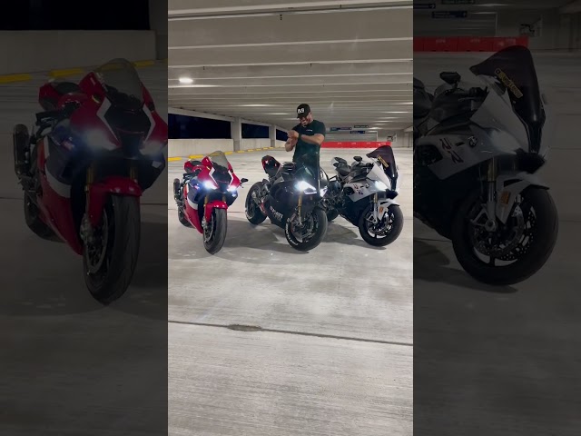Which sounds THE BEST? 🔊🤤  CBR1000RR-R SP, Panigale V4 SP2, S1000RR