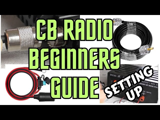 How to set up and wire a CB radio for the first time.