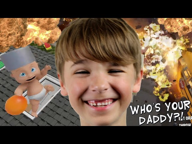 BABY CAUSES CHAOS AT DADDY'S ACADEMY in WHO'S YOUR DADDY!
