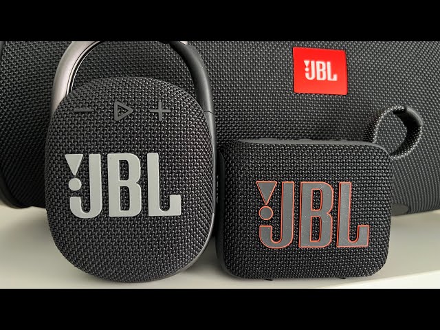 JBL Clip 4 vs JBL Go 4 Sound Comparison 50% and 100 %