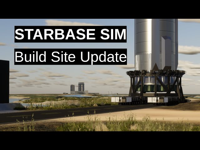 StarbaseSim Build Site Update - now with dual SPMTs!