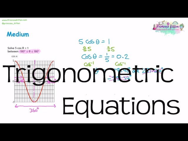 Trigonometric Equations | Revision for Maths A-Level and IB