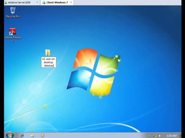 Folder Redirection Configured in Windows Server 2008 R2