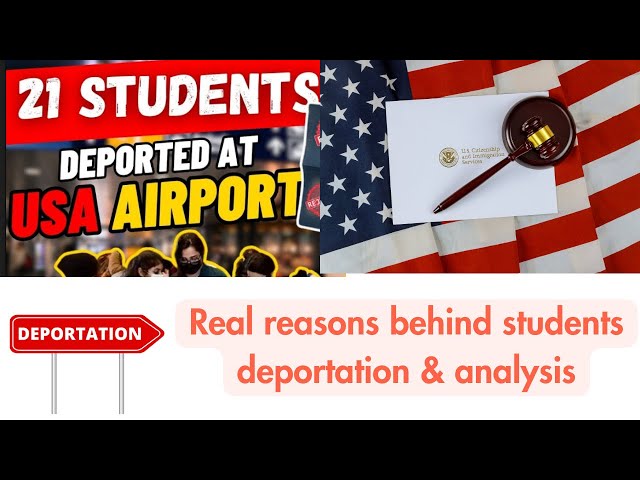 21 Indian Students Deported || How to avoid deportation from USA? తెలుగు
