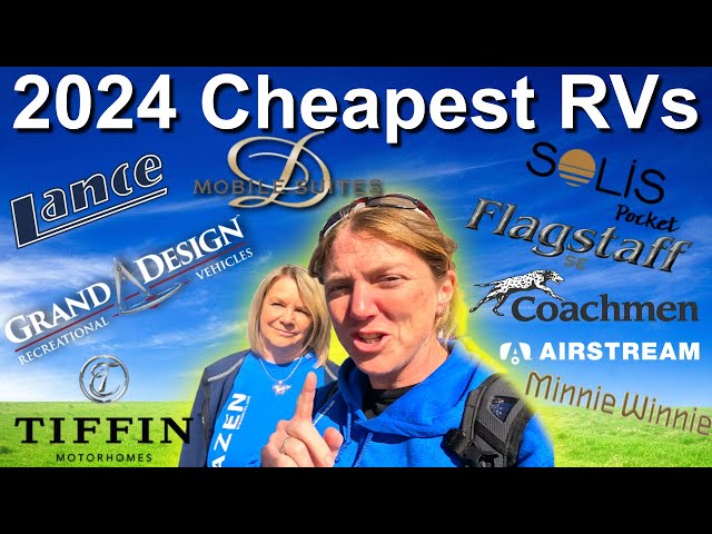 Girls Day RV Shopping for the cheapest RVs for 2024