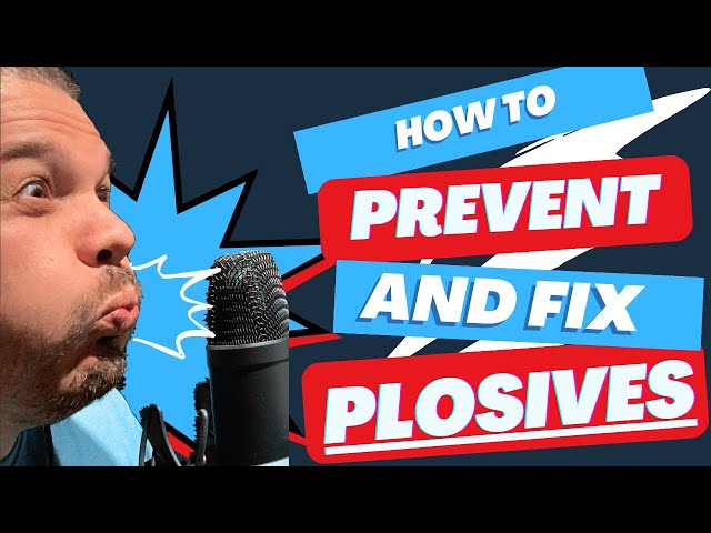How to Prevent And Edit Plosives In Your Recordings using Audacity!