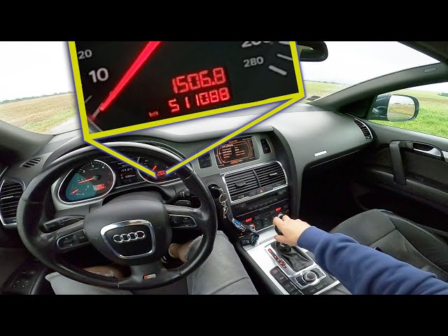 Audi Q7 with 511 000 km / 317 500 mi, POV Test Drive (no commentary)