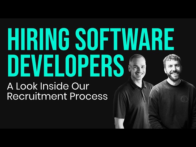 Hiring Software Developers - Inside Our Recruitment Process [Startup Week 2022]