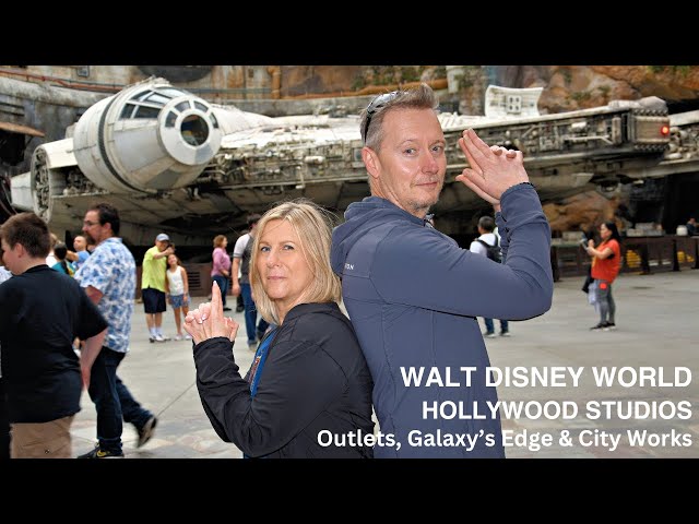 Walt Disney World Vlog | Orlando Intl. Premium Outlets | Galaxy's Edge | City Works | Jan 2024