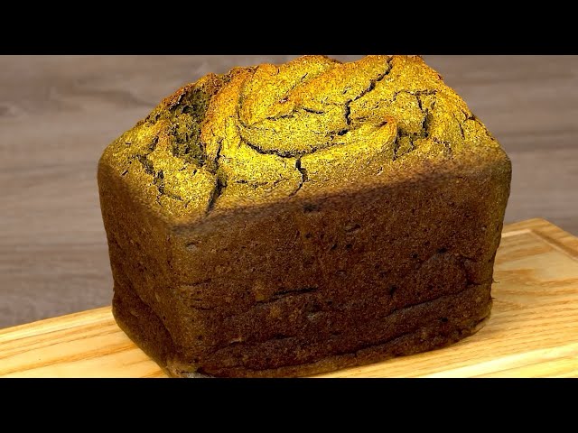 4 ingredients! For weight loss and health, gluten-free, vegan bread without kneading and yeast!