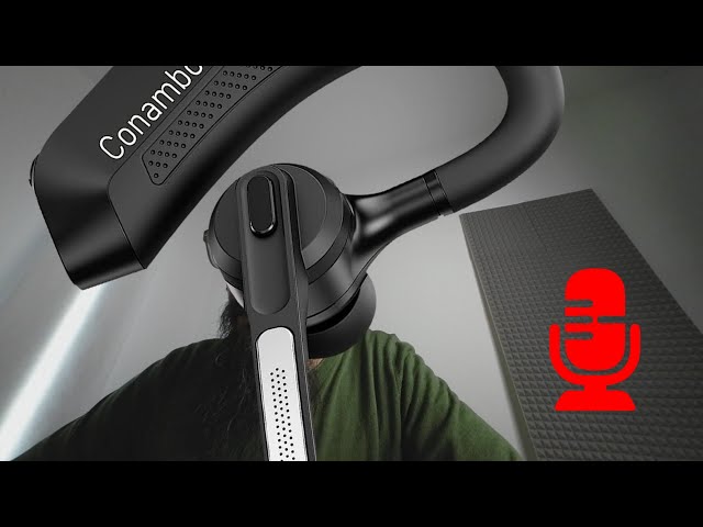 Conambo K21 Wireless Headset MIC TEST | How good is the mic of bluetooth 5.0 Conambo K21?