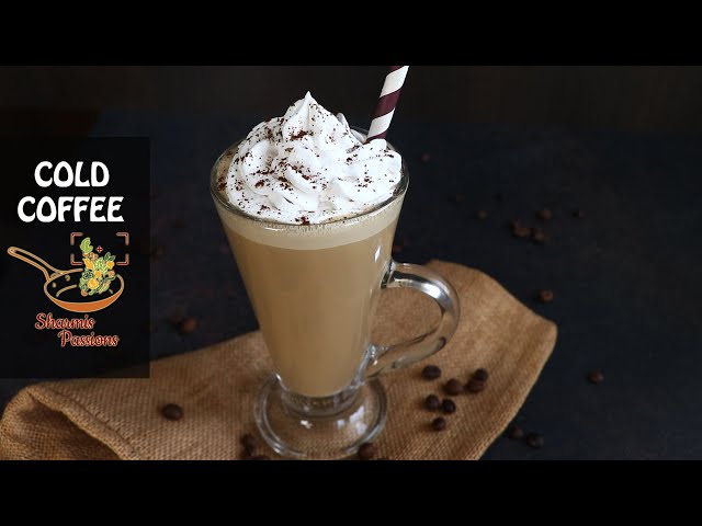 Cold Coffee Recipe | Cafe Style Cold Coffee Recipe