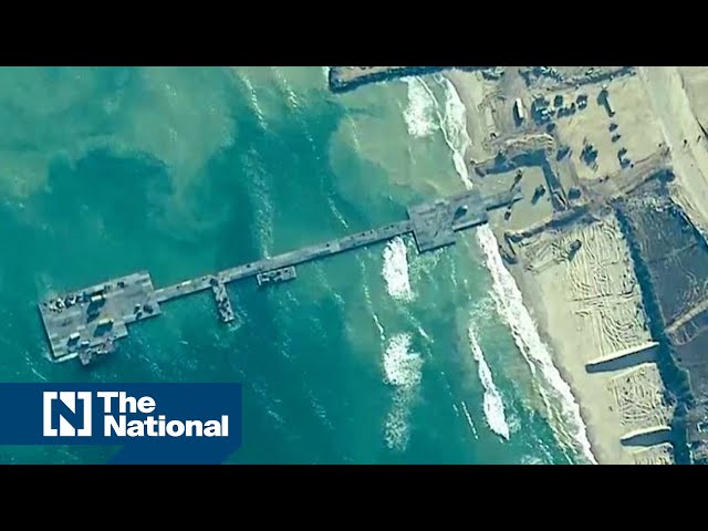 US establishes Gaza pier to try to boost aid