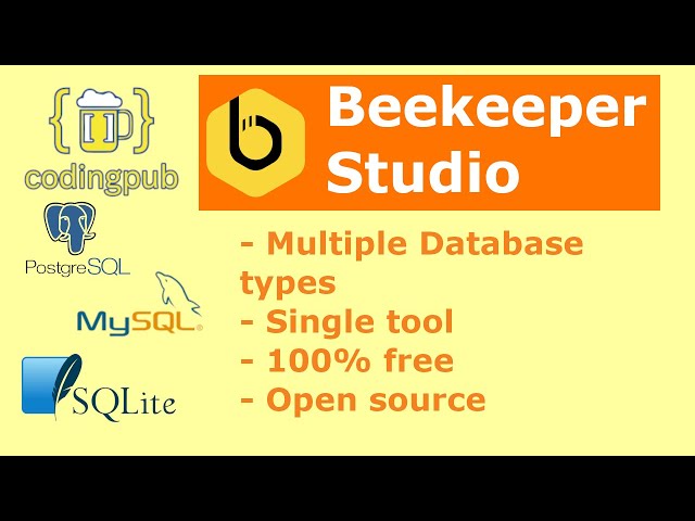 Beekeeper Studio - Open source SQL editor and Database manager for Windows, Linux and Mac