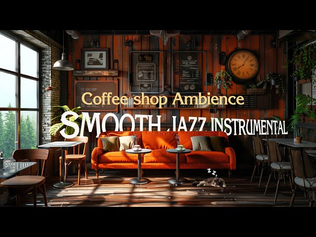 Smooth Jazz Beats 🎷☕ Perfect Study & Work Vibes 🎶 Relaxing Summer Coffee Shop Ambience 🌞