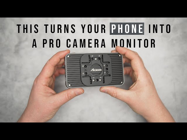 Accsoon SeeMo Pro - Use your iPhone as a Camera Monitor