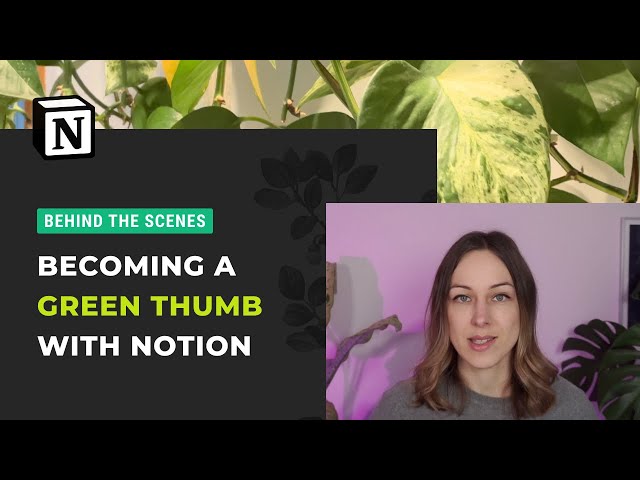 Using Notion to become a better gardener 🌱 Plant + Garden Dashboard