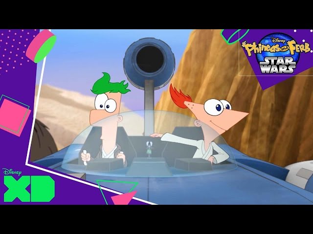 Phineas and Ferb: Star Wars | Tatooine Song | Official Disney XD UK