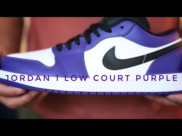 JORDAN 1 LOW COURT PURPLE REVIEW AND ON FEET!