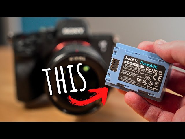 BETTER Than Sony Batteries?! SmallRig NP-FZ100 USB-C Rechargeable Battery for Sony Cameras