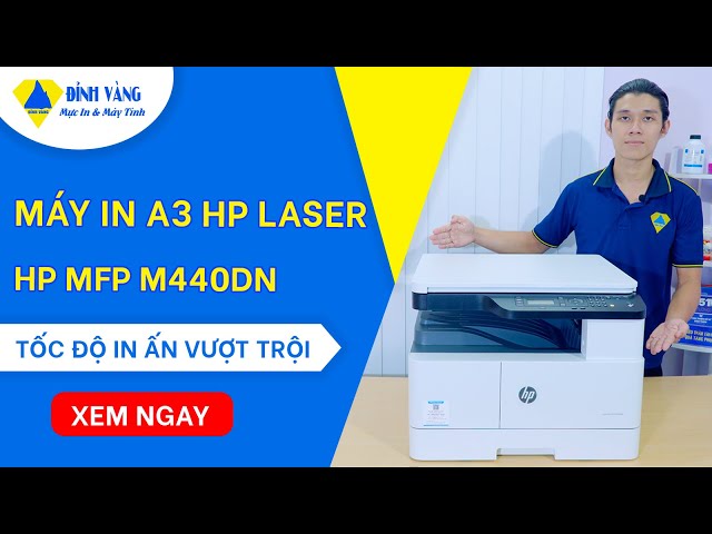 Máy in laser đen trắng HP MFP M440DN: Máy in A3 đa chức năng - Sự lựa chọn hoàn hảo cho văn phòng