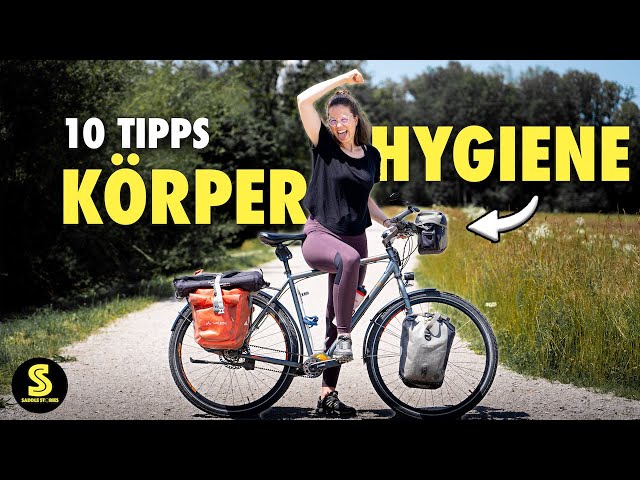 A night in the wild - 10 tips for more body hygiene on a bicycle tour!