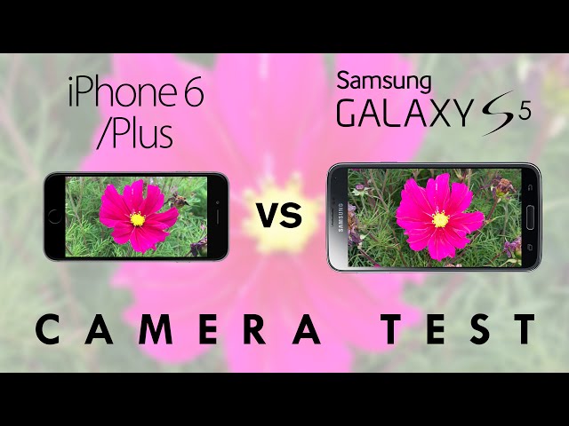 iPhone 6/6 Plus vs Samsung Galaxy S5 - Camera Test Comparison