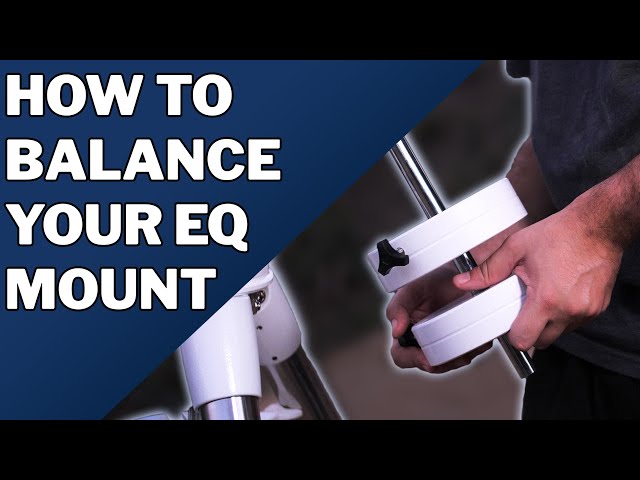 How to Balance Your Equatorial Mount!