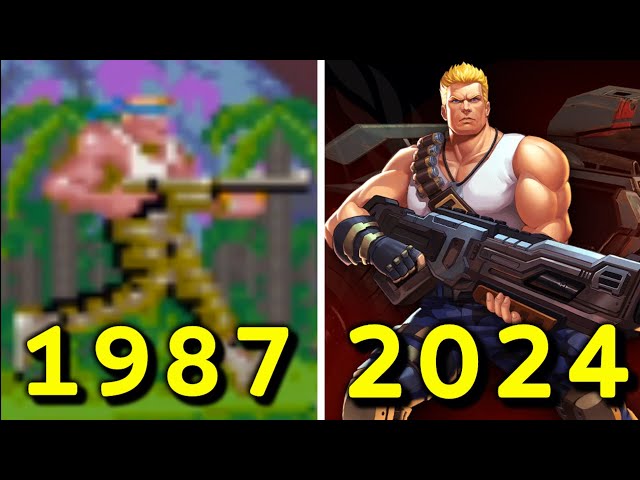 Evolution of Contra Games 1987-2024