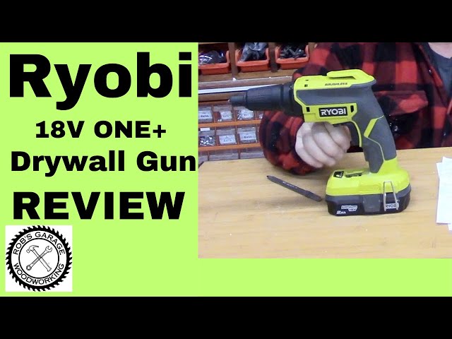 Ryobi Drywall Gun Review