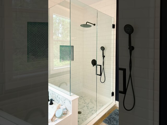 Master Bathroom Shower Transformation - Home Renovation Before & After