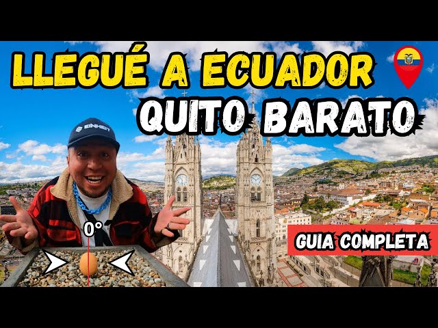 QUITO ECUADOR 🇪🇨BARATO Esta ciudad me SORPRENDIO  ✅GUIA COMPLETA  ‼️COSTOS‼️ Como llegar/Que hacer
