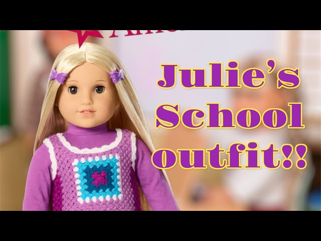 Watch before you buy!! American girl Julie school outfit! Will it fit the old AG dolls?