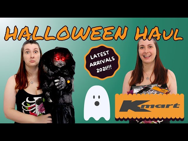 Halloween Kmart Haul! | LATEST ARRIVALS OCTOBER 2021