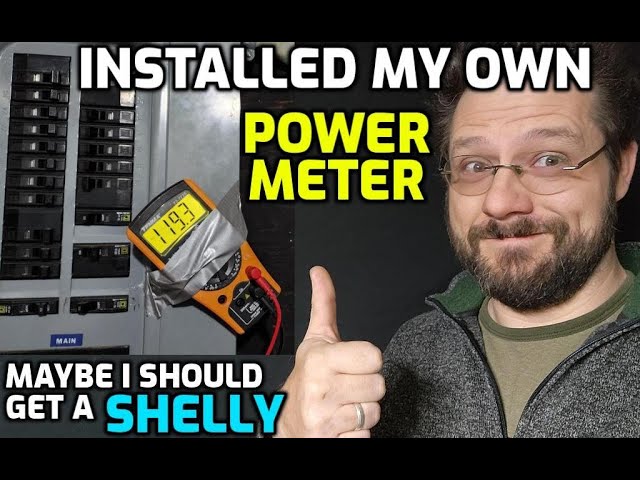 Monitor Whole House Power With Shelly EM!