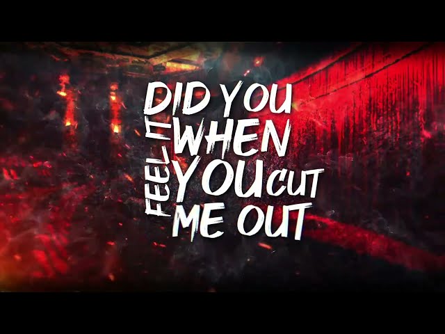 Say Goodbye (feat Hance Alligood of Woe is Me) Official Lyric Video