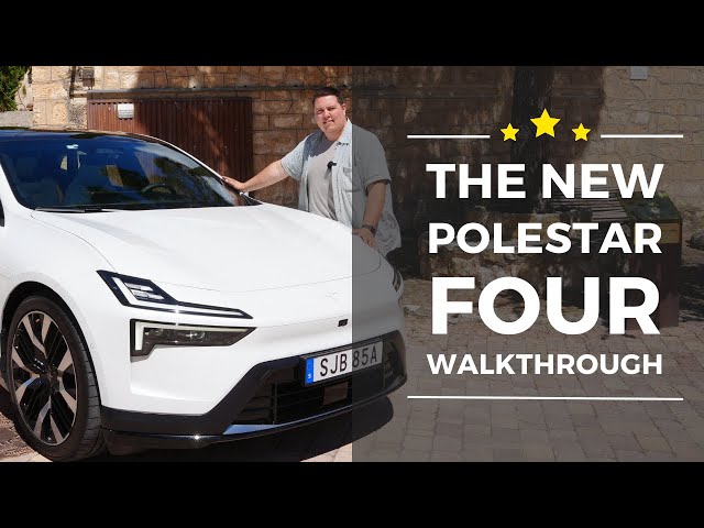 Polestar 4 - First walkthrough (no driving)