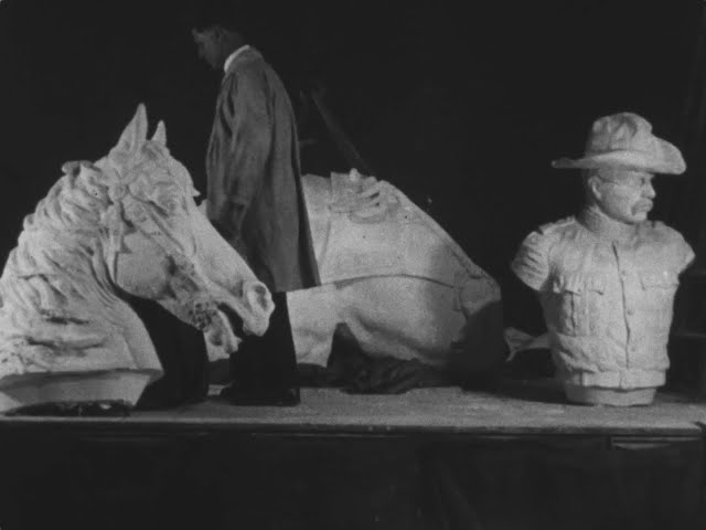 The Making of a Bronze Statue, 1922 | From the Vaults