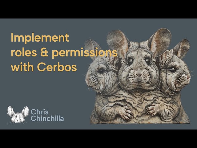 Save time implementing application roles and permissions with Cerbos